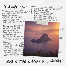 Обкладинка HUGEL & Topic & Arash - I Adore You (feat. Deacolm)