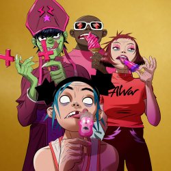Обкладинка Gorillaz - New Gold (Dom Dolla Remix)
