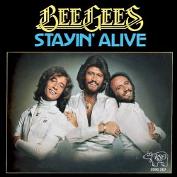 Обкладинка Bee Gees - Stayin' Alive