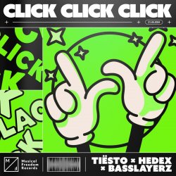 Обкладинка Tiesto feat. Hedex & Basslayerz - Click Click Click