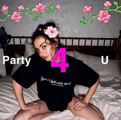 Обкладинка Charli xcx - party 4 u