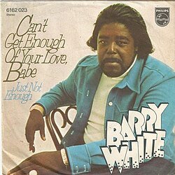 Обкладинка Barry White - Can't Get Enough Of Your Love Babe