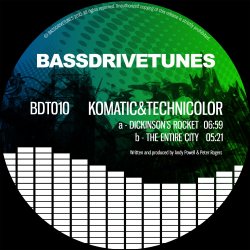 Обкладинка Technicolour & Komatic - The Entire City