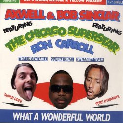 Обкладинка Axwell and Bob Sinclar (Feat Ron Carroll) - What a wonderful world feat ron car