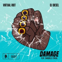 Обкладинка Virtual Riot & Dj Diesel feat. Shaquille O'Neal - Damage