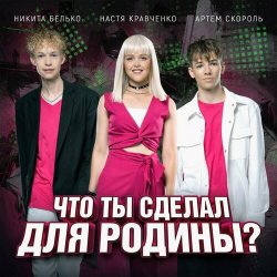 Обкладинка Настя Кравченко, Никита Белько, Артем Скороль - Что ты сделал для Родины-