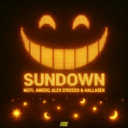 Обкладинка MOTi & Amero & Alex D'Rosso & Hallasen - Sundown