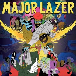 Обкладинка Major Lazer feat. Biggy, Leftside, GTA, Razz - Jet Blue Jet