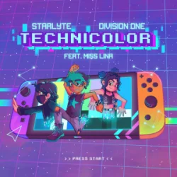 Обкладинка STARLYTE & Division One & Miss Lina - Technicolor