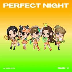 Обкладинка LE SSERAFIM - Perfect Night (for FEARNOT)