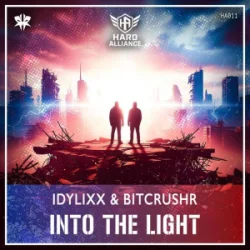 Обкладинка IDYLIXX & BITCRUSHR - Into The Light (Hardstyle)