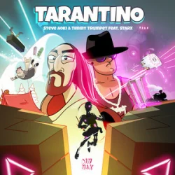 Обкладинка Steve Aoki & Timmy Trumpet - Tarantino (feat. STARX)