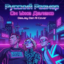 Cover Он уже далеко (DeeJay Dan AI Synthwave Cover 4)