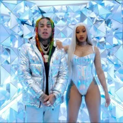 Обкладинка 6IX9INE & Cardi B & Lil Baby - UNTOUCHABLE