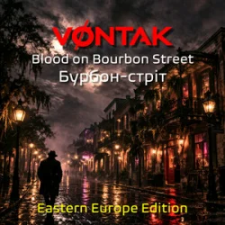 Обкладинка VØNTAK - Blood on Bourbon Street