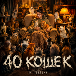 Обкладинка DJ FORTUNA - 40 КОШЕК