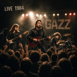 Обкладинка GAZZ (P.M.Rossoff/U.Lesh/Serge Kitt) - Action. LIVE 1984. Restored & remastered.