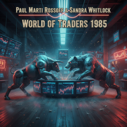 Обкладинка P.M.Rossoff & Sandra Whitlock - World of Traders 1985. Nottingham Rock City LIVE 1989. Remastered 2026