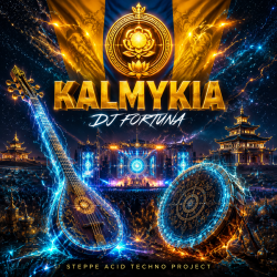Обкладинка DJ FORTUNA - Калмыкия (Kalmykia)