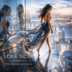 Обкладинка LORA NOIR - Она бежала по стеклу / She Ran Across the Glass