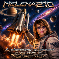 Обкладинка Helena210 - «A planetary alignment in the style of Aerosmith».