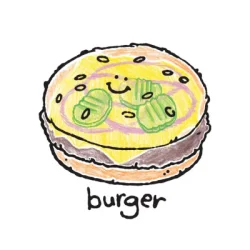 Обкладинка bbno$ - burger