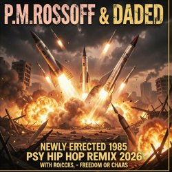 Обкладинка P.M.Rossoff & DaDeD - Newly Erected 1985. Psy-Industrial Rap Remix 2026. Radio Edit