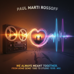 Обкладинка Paul Marti Rossoff - We Always Meant Together. Mix from home demo1980 to studio acoustic session1999