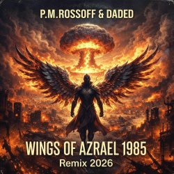 Обкладинка P.M.Rossoff & DaDeD - Wings of Azrael 1985. Psy Industrial Remix 2026
