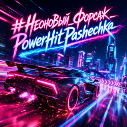 Обкладинка PowerHitPashechka - Неоновый форсаж