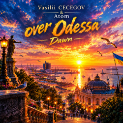 Обкладинка Vasilii CECEGOV & Atom - Dawn over Odessa