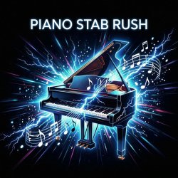 Обкладинка Vasilii CECEGOV & Atom - Piano Stab Rush