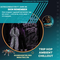 Обкладинка Astroconductor ft. Dark Me - Skin Remember