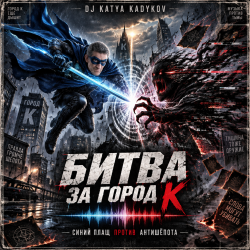 Обкладинка DJ Katya Kadykov - Битва за город К (Синий Плащ против Антишёпота)