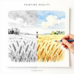 Обкладинка Painting reality