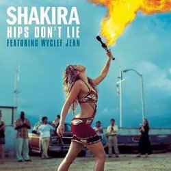 Обкладинка Shakira feat. Wyclef Jean - Hips don't lie