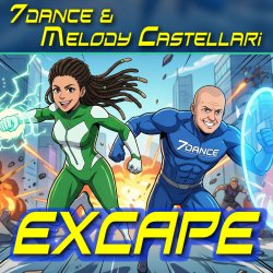 Обкладинка 7dance feat Melody Castellari - Excape (Eurojump Radio)