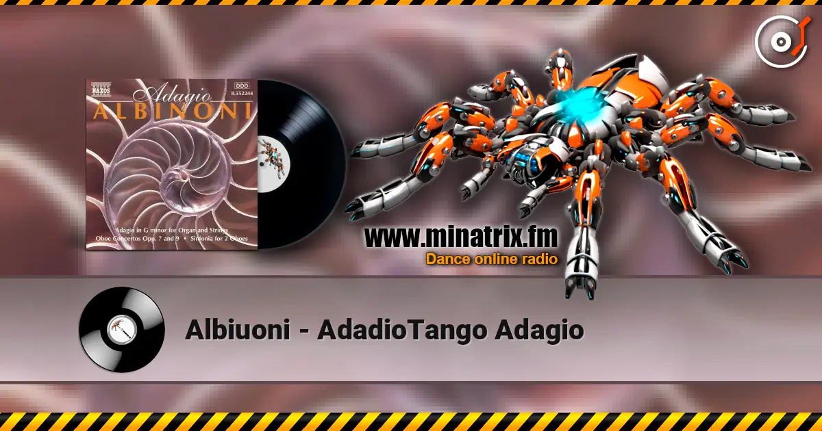 Albiuoni - AdadioTango Adagio listen online in high quality | Minatrix.FM