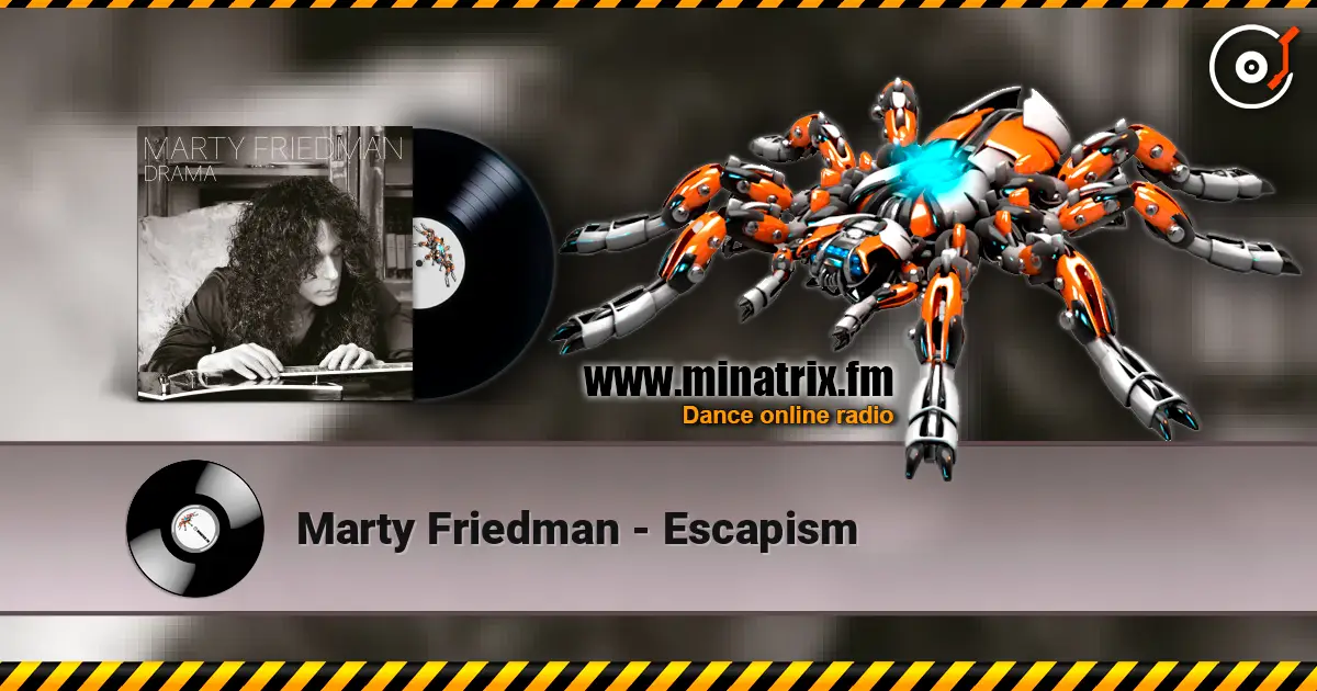 Marty Friedman - Escapism listen online in high quality | Minatrix.FM