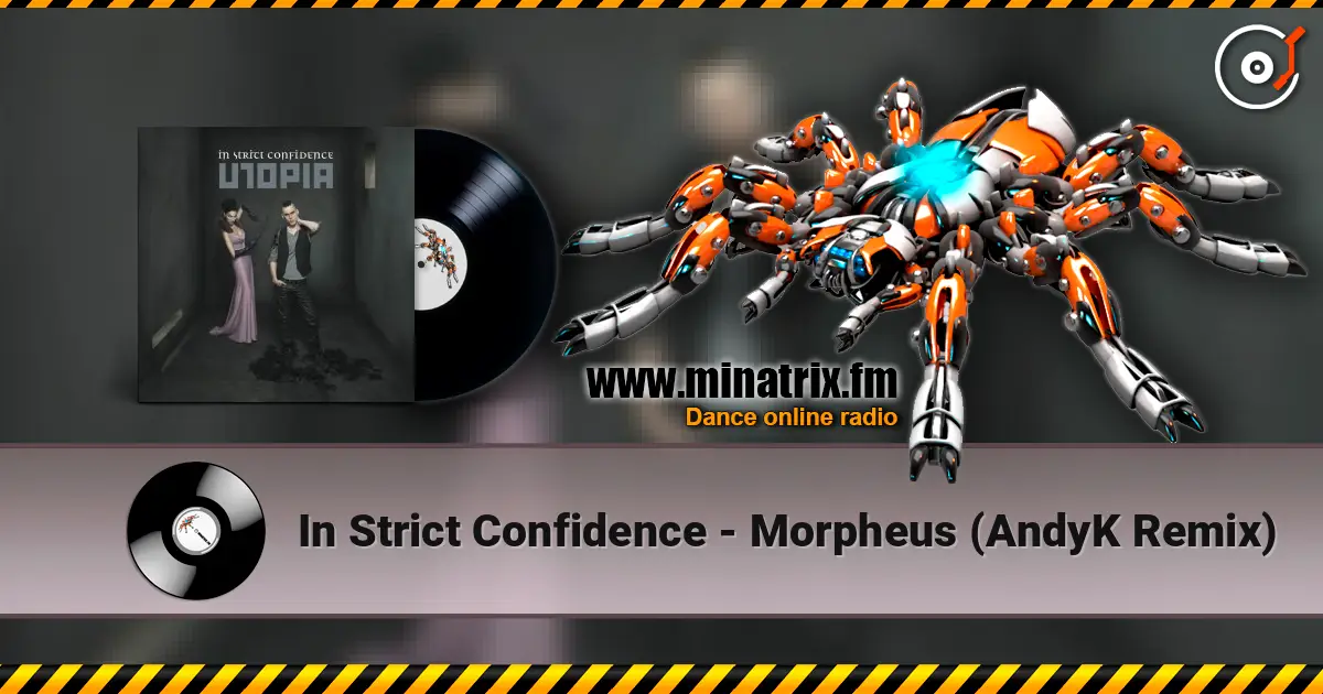 In Strict Confidence - Morpheus (AndyK Remix) слухати онлайн у високій якості | Minatrix.FM