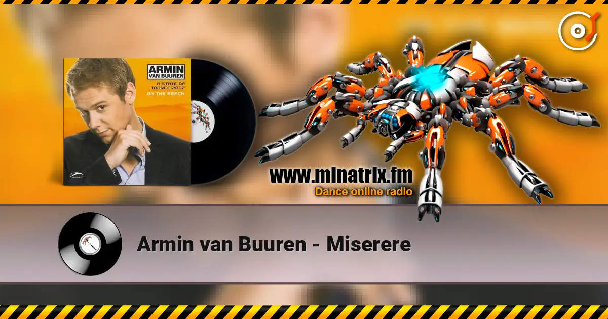 Armin van Buuren - Miserere listen online in high quality | Minatrix.FM