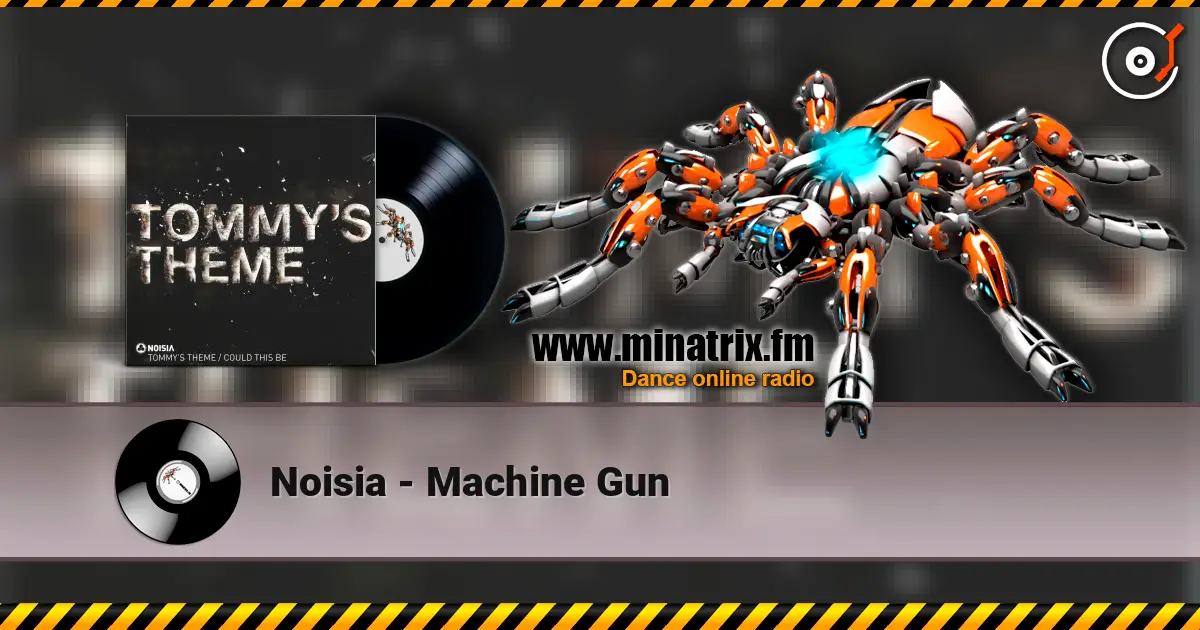Noisia - Machine Gun listen online in high quality | Minatrix.FM