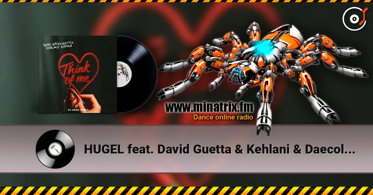 HUGEL feat. David Guetta & Kehlani & Daecolm - Think Of Me (Dj Dark Remix) слухати онлайн у високій якості | Minatrix.FM