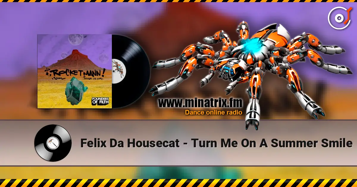 Felix Da Housecat - Turn Me On A Summer Smile listen online in high quality | Minatrix.FM