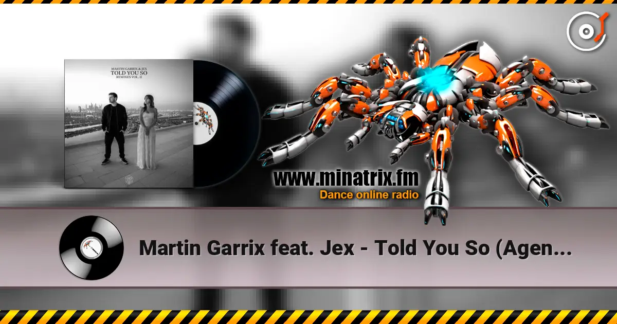 Martin Garrix feat. Jex - Told You So (Agents Of Time Remix) слухати онлайн у високій якості | Minatrix.FM