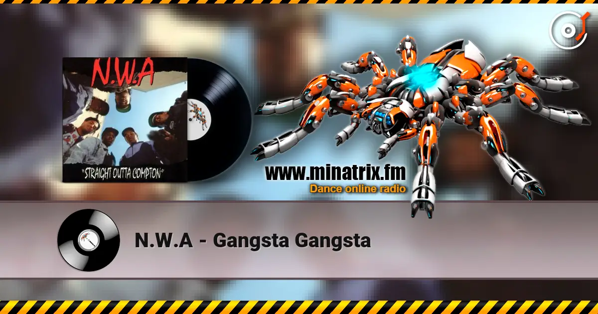 N.W.A - Gangsta Gangsta listen online in high quality | Minatrix.FM