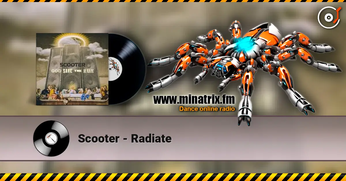 Scooter - Radiate listen online in high quality | Minatrix.FM