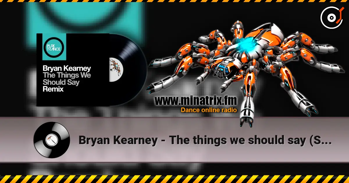 Bryan Kearney - The things we should say (Solarstone Pure remix) listen online in high quality | Minatrix.FM