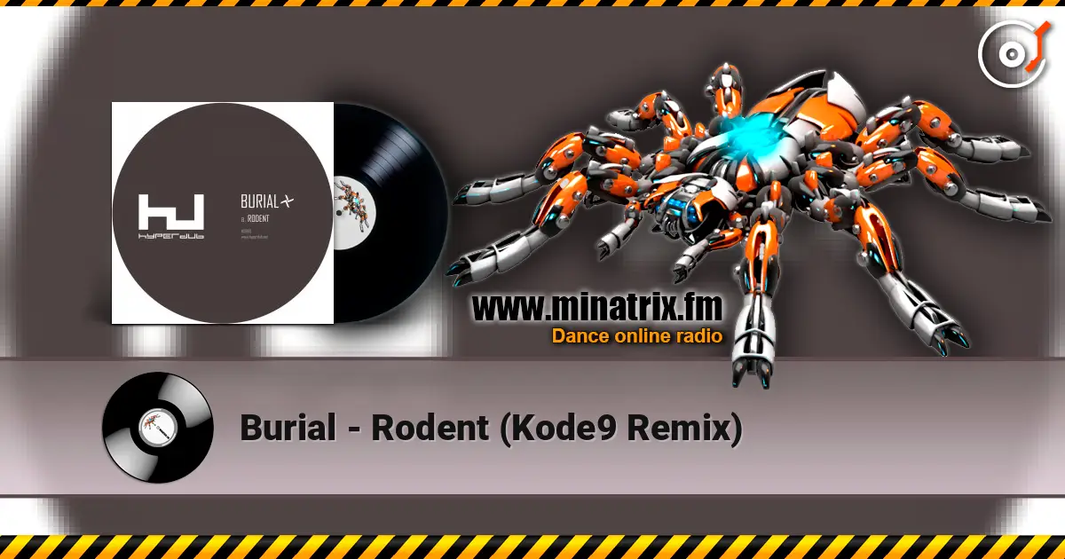 Burial - Rodent (Kode9 Remix) listen online in high quality | Minatrix.FM