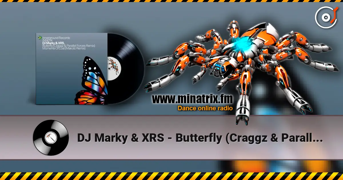 DJ Marky & XRS - Butterfly (Craggz & Parallel F) listen online in high quality | Minatrix.FM